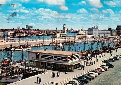 AK / Ansichtskarte Oostende_Ostende Fischereihafen 