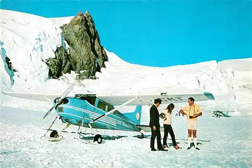 AK / Ansichtskarte Mount_Cook_Wellington Ski Planes Mount_Cook_Wellington