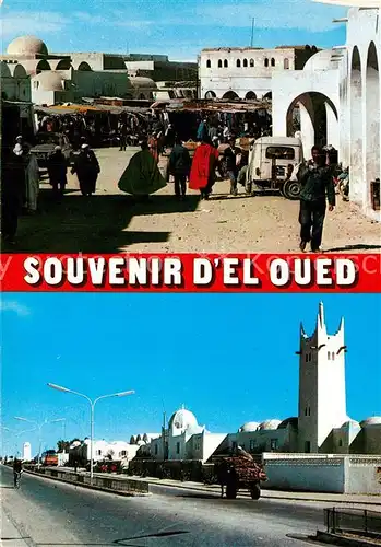 AK / Ansichtskarte Oued_Ziz Market 