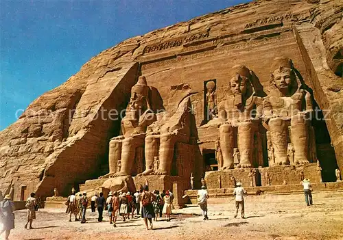 AK / Ansichtskarte Abu_Simbel Tempel Abu_Simbel