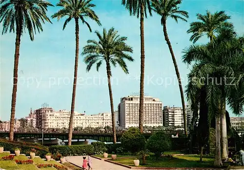 AK / Ansichtskarte Cairo_Egypt Hotel Semiramis and Shepheard Cairo Egypt