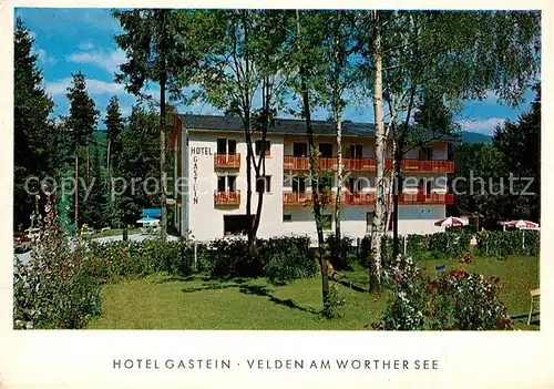 AK / Ansichtskarte Velden_Woerthersee Hotel Gastein Velden Woerthersee