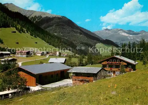 AK / Ansichtskarte Hintertux_Zillertal Pensio Noesslauhof Panorama Hintertux_Zillertal