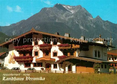 AK / Ansichtskarte Mayrhofen_Zillertal Appartement Hotel Landhaus Veronika Mayrhofen_Zillertal