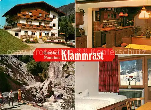 AK / Ansichtskarte Muehltal_Wildschoenau Gasthof Pension Klammrast Muehltal Wildschoenau