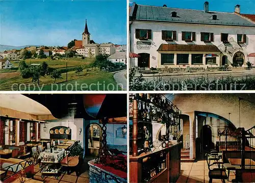 AK / Ansichtskarte Hellmonsoedt Pension Swiss Grill Restaurant Bachl Panorama  Hellmonsoedt