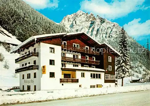 AK / Ansichtskarte Kloesterle_Vorarlberg Hotel Arlberger Hof Winter Kloesterle_Vorarlberg