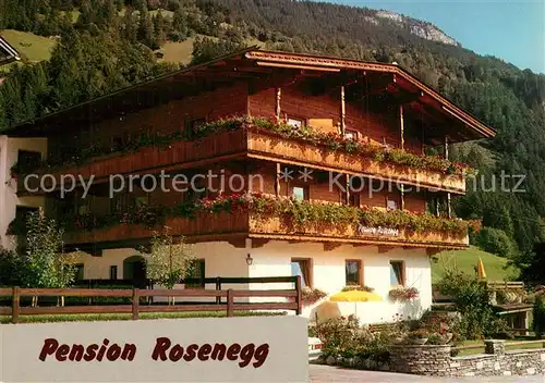 AK / Ansichtskarte Finkenberg_Tirol Pension Rosenegg Finkenberg Tirol