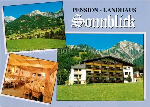AK / Ansichtskarte Wald_Arlberg Pension Landhaus Sonnblick Wald Arlberg