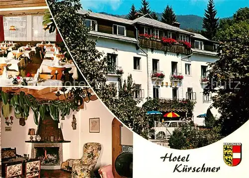 AK / Ansichtskarte Koetschach Mauthen_Kaernten Hotel Pension Kuerschner Koetschach Mauthen Kaernten