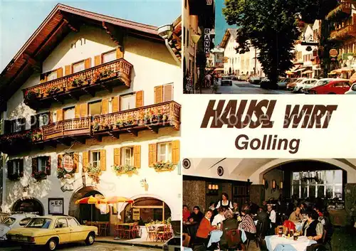 AK / Ansichtskarte Golling_Salzach Hausl Wirt Pension Restaurant Golling Salzach