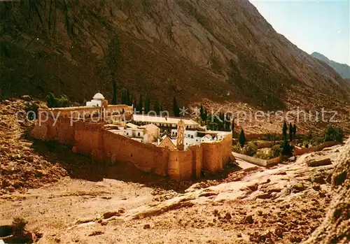 AK / Ansichtskarte Egypte Monastery Egypte