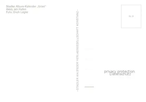 AK / Ansichtskarte Akko Hafen  Akko