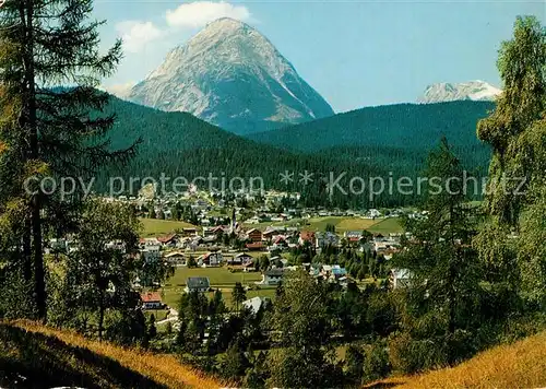 AK / Ansichtskarte Seefeld_Tirol mit Hohe Munde Seefeld Tirol