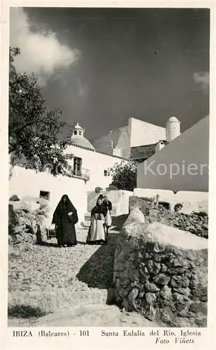 AK / Ansichtskarte Santa_Eulalia_del_Rio Iglesia Kirche Santa_Eulalia_del_Rio
