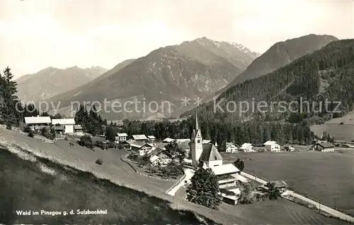 AK / Ansichtskarte Wald_Pinzgau Panorama Sulzbachtal Alpen Wald Pinzgau