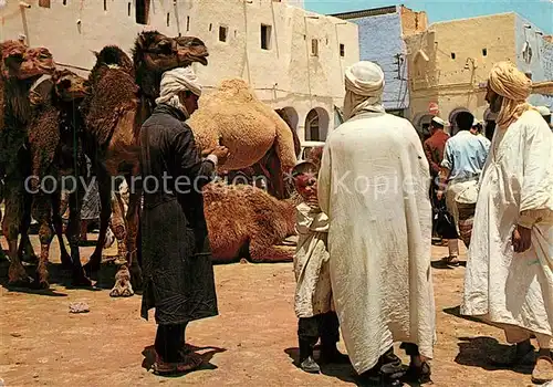AK / Ansichtskarte Ghardaia Souk Market Ghardaia