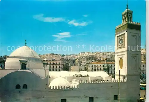 AK / Ansichtskarte Alger_Algerien Nouvelle Mosquee et la Casbah Alger Algerien