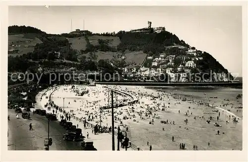 AK / Ansichtskarte San_Sebastian_de_Garabandal Playa de Ondarreta San_Sebastian