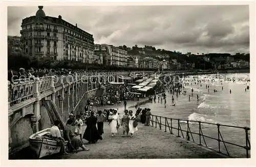 AK / Ansichtskarte San_Sebastian_de_Garabandal Hoteles y bajada a la Playa San_Sebastian
