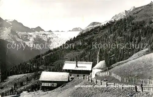 AK / Ansichtskarte Sellraintal Alpengasthof Praxmar Sellraintal