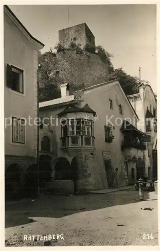 AK / Ansichtskarte Rattenberg_Tirol Ortspartie Rattenberg Tirol