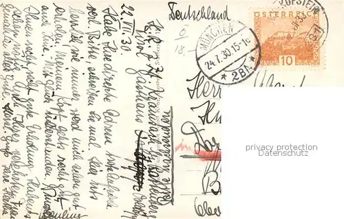 AK / Ansichtskarte Rattenberg_Tirol Ortspartie Rattenberg Tirol