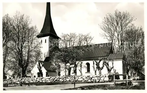 AK / Ansichtskarte Svartsjoe Sanga kyrka Svartsjoe