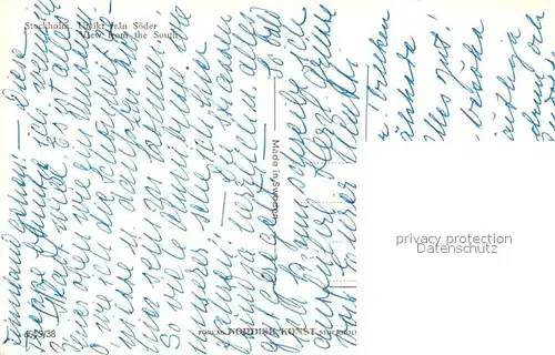 AK / Ansichtskarte Stockholm Utsikt fran Soeder Stockholm