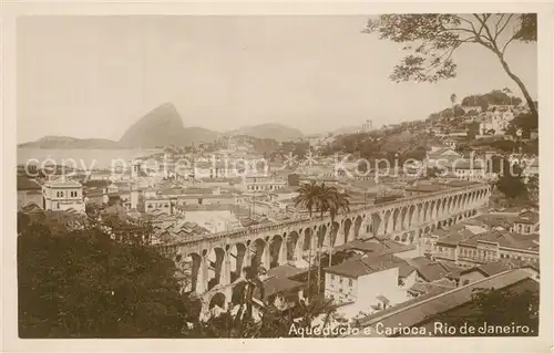 AK / Ansichtskarte Rio_de_Janeiro Aqueducto e Carioca Rio_de_Janeiro
