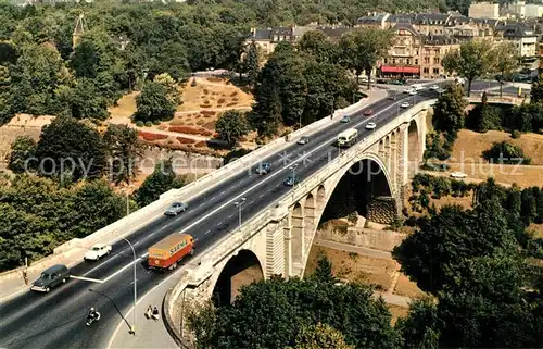 AK / Ansichtskarte Luxembourg_Luxemburg Pont Adolphe Luxembourg Luxemburg