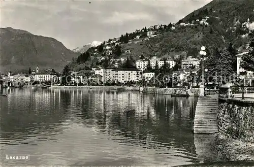 AK / Ansichtskarte Locarno_Lago_Maggiore Panorama Locarno_Lago_Maggiore