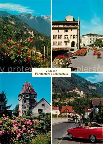 AK / Ansichtskarte Vaduz Teilansichten Vaduz