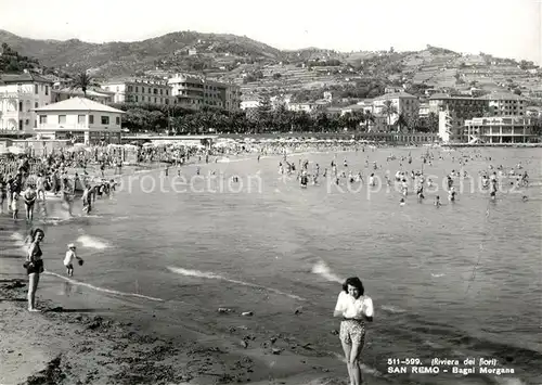 AK / Ansichtskarte San_Remo Bagni Morgana San_Remo