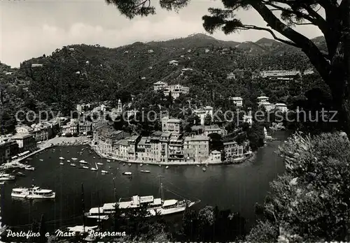 AK / Ansichtskarte Portofino_Liguria Panorama Portofino Liguria