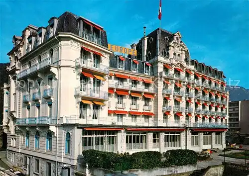 AK / Ansichtskarte Montreux_VD Hotel Europe Montreux VD