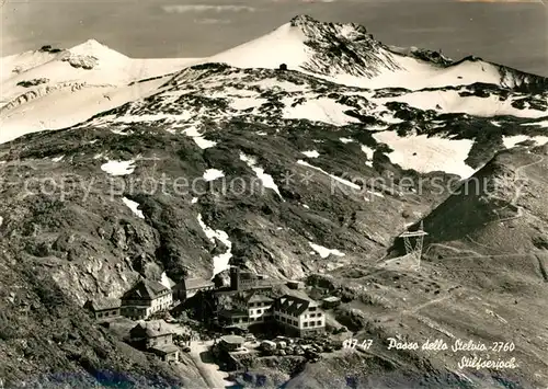 AK / Ansichtskarte Stilfserjoch_Passo_dello_Stelvio Fliegeraufnahme 