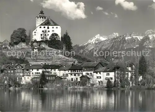 AK / Ansichtskarte Werdenberg Schloss Werdenberg Werdenberg