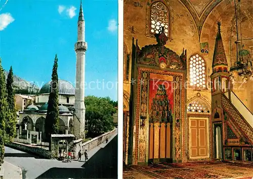 AK / Ansichtskarte Mostar_Moctap Mosque of the Karadzozbey Mostar_Moctap