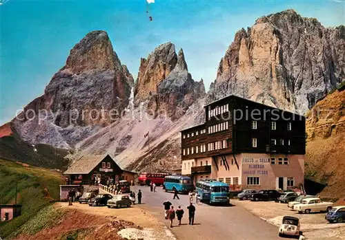 AK / Ansichtskarte Sellapass Hotel Maria Flora Sellapass