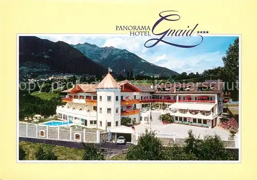 AK / Ansichtskarte Dorf_Tirol Panorama Hotel Gnaid Dorf_Tirol