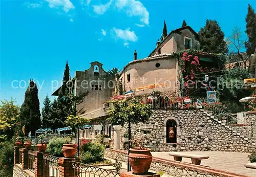 AK / Ansichtskarte Taormina_Sizilien Angolo caratteristico Taormina Sizilien