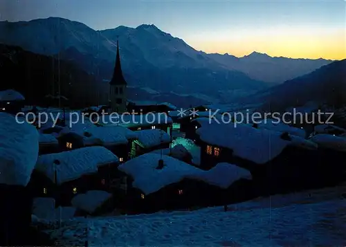 AK / Ansichtskarte Bellwald Weisshorn Bellwald