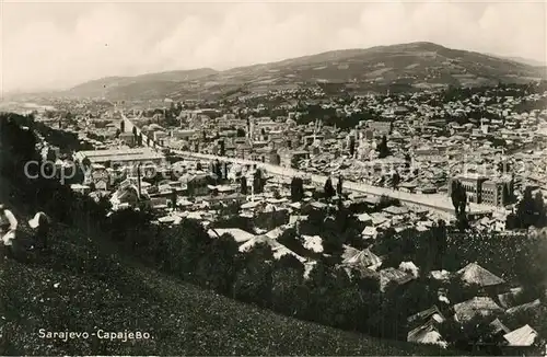 AK / Ansichtskarte Sarajevo Panorama Sarajevo
