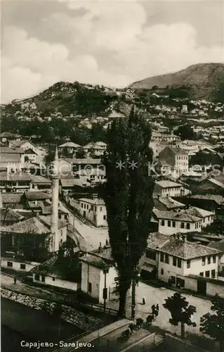 AK / Ansichtskarte Sarajevo Panorama Sarajevo