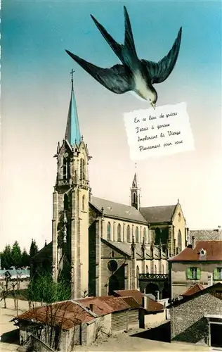 AK / Ansichtskarte Marienthal_Elsass Basilique Marienthal Elsass