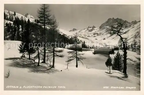 AK / Ansichtskarte Fluchthorn_Samnaun Paznaun  Fluchthorn Samnaun