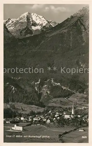AK / Ansichtskarte Imst_Tirol mit Mutterkopf Imst_Tirol