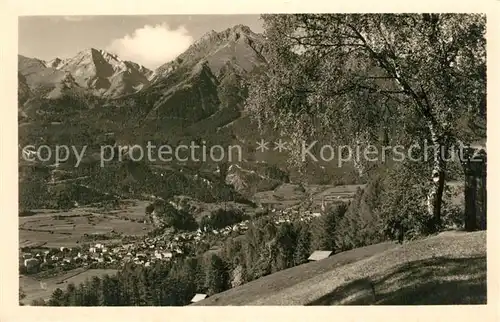AK / Ansichtskarte Imst_Tirol mit Mutterkopf und Plattein Imst_Tirol