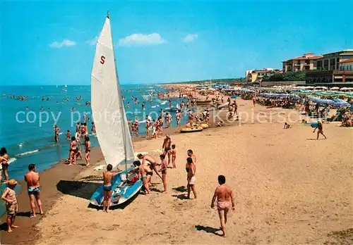 AK / Ansichtskarte Castagneto_Carducci Spiaggia Strand Castagneto_Carducci